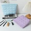 2023 Novo Japonês e Coreano Acolchoado Amor Clutch Bolsa Forro Grande Capacidade Bolsa de Cosméticos Bolsa para Batom Bolsa Feminina