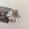 Goma de pelo de punto a rayas de colores coreana con sensación de alta gama, Sujetador de moño simple y versátil, Cuerda para el pelo, Accesorio para el pelo
