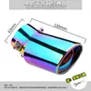 Adecuado para 14-22 Toyota Zhixuan X Zhixiang Vios Fs Tubo de Escape Modificado Tubo de Escape de Acero Inoxidable Garganta de Escape
