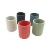 2026 Novo Modelo Copo de Mesa 300ml Copo de Silicone Grande Capacidade Sem Tampa Porta-Caneta de Silicone Pode Ser Impresso com Logo
