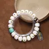 Pulseiras Autênticas com Inlay de Chifre e Multi-Tesouros no Atacado, Raiz de Chifre Acessórios de Joias Portáteis DIY