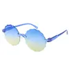 Óculos de sol de moda transfronteiriços oceânicos maré personalizados personalizados girassol lente integrada óculos 134-96