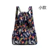Mochila com Bolso de Cordão Mochila de Cordão Verão Nova Simples Mochila de Viagem Grande Capacidade Mochila Esportiva Fitness Bolso de Cordão