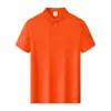 Camisa polo de secado rápido con logo personalizado, talla grande, camisa cultural de comercio exterior, diseño estampado, cuello camisero, polo de manga corta para hombre de secado rápido