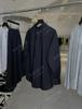 Conjunto Yuran 26 Estilo Nuevo Primavera Temprana Camisa Oversize de Manga Larga de Algodón Pima Lavado al Aire y Falda de Paraguas con Cintura Elástica