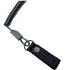 Cuerda Táctica para Pistola al Aire Libre Anti-Pérdida y Anti-Agarre Cuerda para Entrenamiento al Aire Libre Llavero Colgante en la Cintura Cuerda Anti-Pérdida Cordón Telescópico