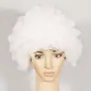 El Fabricante Suministra Pelucas, Pelucas para Festivales, Pelucas de Moda para Street Dance, Pelucas Afro de Polipropileno Negro y Extensiones de Cabello