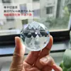 Adornos de Diamante de Cristal Bolas de Vidrio Tallado Accesorios de Fotografía Bolas Perforadas Decoración de Mostrador con Defectos