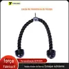 Corda para Tríceps Corda para Treino de Bíceps Cabeça Dupla Cabeça Simples Fitness Face Pull Puxada Alta Corda de Tensão para Voador