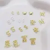 Accesorios para Uñas de la Fortuna Estilo Nuevo, Aleación Super Brillante de Lujo Ligero con Símbolo de Dólar y Diamantes, Decoraciones para Uñas Portátiles al por Mayor