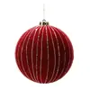 Nuevas Bolas de Navidad Afelpadas de 15 cm, Varios Estilos de Adornos Colgantes, Bolas Decorativas para Árbol de Navidad, Arreglo de Atmósfera Festiva, Bolas Grandes, Personalizables