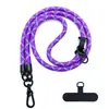 Goma para cordón de teléfono móvil de 10 mm de grosor, cuerda ajustable en diagonal, clip para teléfono móvil, cordón anti-pérdida, cordón para cuello