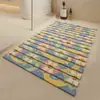 Alfombrilla de baño, alfombrilla antideslizante de PVC para el baño, la ducha y el inodoro, alfombrilla antideslizante para ducharse, alfombrilla impermeable y de drenaje para baño e inodoro