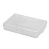 Caja Rectangular de Plástico PP Transparente para Papelería, Accesorios, Piezas, Caja de Embalaje, Caja de Almacenamiento para Tarjetas, Juguetes, con Tapa, Venta al por Mayor