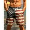 Nuevos Shorts Deportivos Casuales de Verano de Moda con Cabeza de Tiburón Estampado Digital 3D Populares para Hombre, Holgados, Pierna Ancha, Versátiles para la Playa
