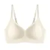 Sujetador Strapless con Tirantes de Pedrería, Textura Similar a la Base, para Mujeres con Poco Busto, Anticaída, Recogida Lateral del Pecho, Estilo Veraniego Delgado
