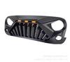 Grade Wrangler Transfronteiriça Adequada para 07-17 Jeep Jk Wrangler Grade de Armadura Face Frontal Modificada Grade Frontal