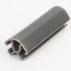 Perfil Plástico Personalizado para PC, Processamento de Perfil de Extrusão de PC, Slot Assimétrico para Cartão de PC, Canaleta em U de Extrusão Plástica
