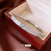 Pulsera de Hebilla con Letra Electrochapada en Oro Real de 18K, Pulsera Exquisita, de Moda y de Gama Alta, Pulsera Versátil para el Día a Día para Mujeres, Nicho
