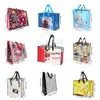 Desafio Wolf Fábrica de Embalagens Atacado Personalizado Alta Qualidade Sacolas Tote Não Tecidas com Zíper Sacolas de Viagem com Zíper