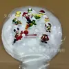 Balões Impressos de 20 polegadas Transparentes Desenho Animado Impressão Dupla Face Balões Bobo Decoração da Moda Montagem de Cena Balões de Coração Infláveis
