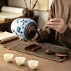 Bote de Té Cerámico con Tapa Sellada de Aleación a Prueba de Humedad para Té Negro y Té Verde, Adecuado para Uso Doméstico, Salones de Té, Casas de Huéspedes, Regalos Empresariales, Venta al por Mayor y Personalización