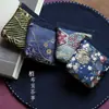 Clip para monedas de oro de metralla, brocado y estilo, bolsa de mano para guardar joyas, bolsa de regalo, tela vintage, bordado, billetera