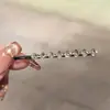 Estilo Minimalista, Alto Valor Estético, Pasador Exquisito, Accesorio para el Cabello de Aleación con Pedrería, Pinza para Flequillo Frontal, Pinza Lateral para Cabello Suelto