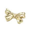 Botones Retro Metálicos Plateados Tridimensionales de Lazo para Suéteres de Mujer, Abrigos, Botones Decorativos para Trajes y Chaquetas, Botones Versátiles