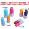 Thh capítulo de desenho animado fotossensível, material do capítulo do professor material do capítulo dos desenhos animados, com almofada fotossensível sem borda de 4 mm