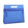 Bolsa de PVC para guardar archivos, bolsa de plástico para cosméticos, papelería, viaje, EVA, con cremallera