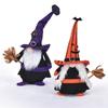 Suministros de Decoración de Halloween Transfronterizos 2026: Adornos para Exhibición de Ventanas de Gnomo Anciano, Muñeco sin Rostro, Figura de Enano Rudolph