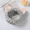 Nueva Diadema Japonesa Linda Tridimensional de Orejas de Gato para Lavar la Cara, Maquillaje, Aplicar Mascarilla, Vender Accesorios para el Cabello Lindos