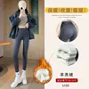 Pantalones de tiburón color café para mujer, adecuados para primavera y otoño, pantalones de yoga y fitness gruesos de cintura alta que levantan los glúteos, nuevo estilo 2026, leggings ajustados