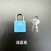 Mini Candado de Plástico de Colores Caja de Metal para Papelería Caja para Manualidades Candado Pequeño para Maleta Candado de Juguete Candado