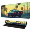 Mousepad Mais Vendido da Amazon Cross-Border, Mouse Pad Ampliado e Espessado com Borda Costurada Antiderrapante Atacado de Fábrica Tapete de Mesa