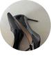 Zapatos de tacón alto de aguja con punta brillante para dama de honor, zapatos de mujer de 7 cm/10 cm, talla grande 35-43