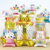Compra Caliente Transfronteriza de Nuevas Bases de Pastel de Pie Globos de Papel de Aluminio para Fiesta Infantil Decoración de Cumpleaños y Arreglo de Regalos