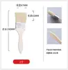 Atacado de Fabricante Pincéis de Pintura, Pincéis de Cerdas com Cabo de Madeira Espessado, Pincéis para Churrasco Resistentes a Altas Temperaturas com Cabo Fino, Pincéis Pequenos de 0,5 polegadas
