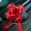 Fitas para carro de casamento, suprimentos de decoração para frota, arranjos para sala de casamento, decorações de borboleta, fitas para carro de casamento, fitas amarradas à mão