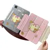 Funda Rosa con Corazón de Rilakkuma para iPad 11/10ª Generación, Funda para Tableta Pro de 12.9 Pulgadas, Desmontable air4/5