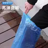 Cubrezapatos de lluvia desechables son impermeables y antideslizantes para días lluviosos, hechos de plástico transparente, engrosados y resistentes al desgaste, cubrezapatos de lluvia largos de tubo alto