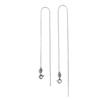 Tobillera de plata de ley S925 con cuentas tobillera de caja con cuentas universal tobillera versátil accesorios de colgantes de cuentas DIY