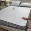 Classe de Verão a Feijão de Gelo Mat 2026 Novo Desenho Animado Mat de Seda Gelada Estilo Lençol Dobrável Dormitório de Estudante Cama de Solteiro