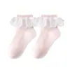 Calcetines Infantiles Cuidadosamente Seleccionados, Calcetines de Malla Finos de Verano, Calcetines de Encaje para Niñas, Calcetines de Princesa, Calcetines de Algodón para Niños, Calcetines de Verano para Niñas