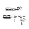 Accesorios de Modificación para Motocicleta Todoterreno Transfronterizos Pedal de Pie Universal Almohadilla para Pie Tubo de 1-1/4 pulgada