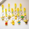 Chaveiro Pingente Unicórnio Arco-Íris Desenho Animado Pingente de Bolsa de Ano Novo Chaveiro de Carro Presente de Promoção Local Atacado