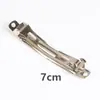 Clip de resorte Clip automático Clip automático DIY Lazo Metal Recubierto de galvanoplastia Accesorios de clip de resorte Pasador automático Materiales para pasador de pelo Venta al por mayor