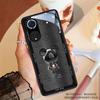 Oso de Metal es Adecuado para Funda de Teléfono Huawei Nova14, Funda de Teléfono Mate60 con Función Luminosa al Recibir Llamadas, Nuevo Modelo Funda de Pareja Mate70, P80Pro