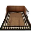 Tapete de Cozinha Estilo Medieval, Antiderrapante, Resistente a Óleo, Limpável com Pano, Tapete Lavável de Terra de Diatomáceas, Tapete Absorvente de Água e Resistente à Sujeira para Entrada de Casa